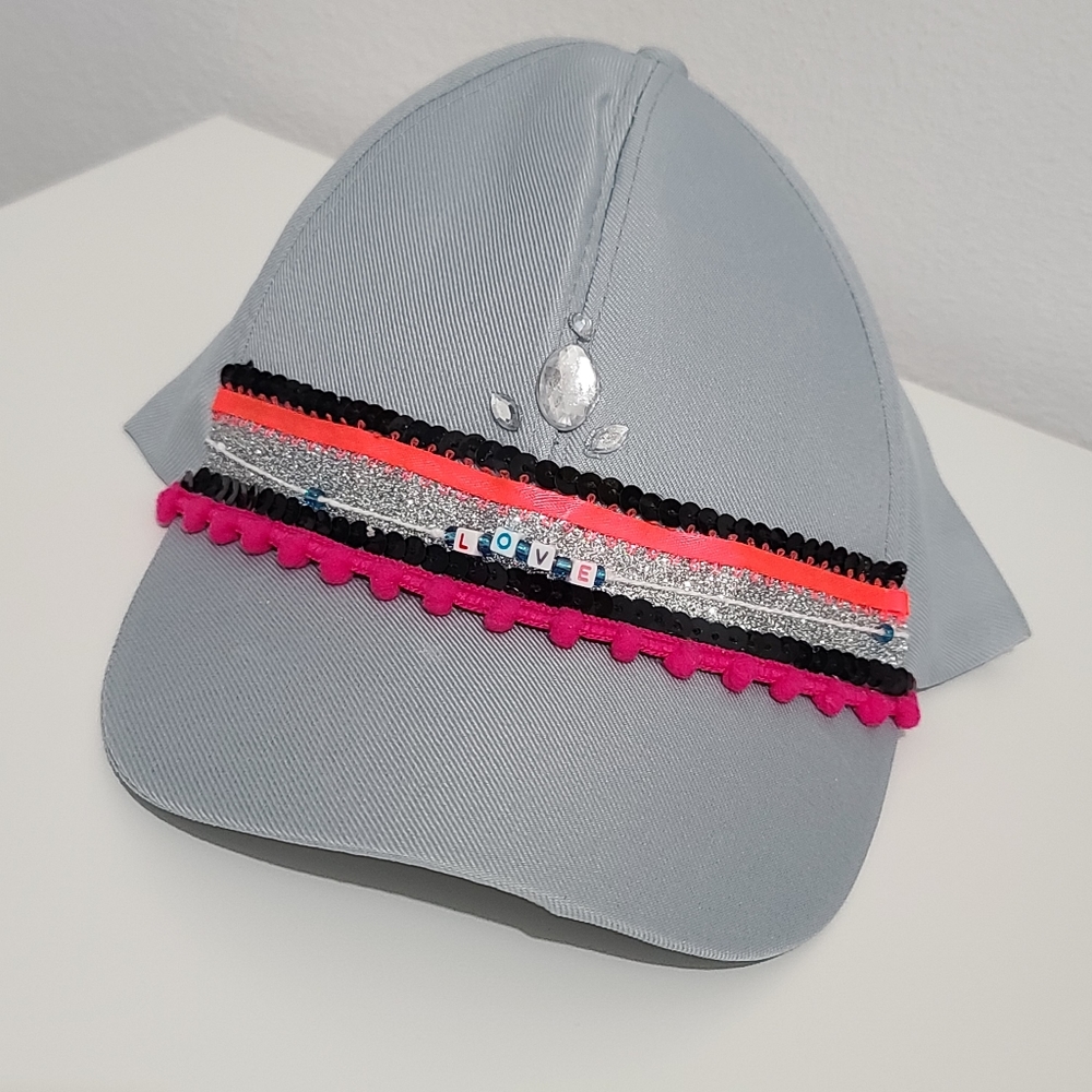 Handmade Colorful Decor Hat Cap
